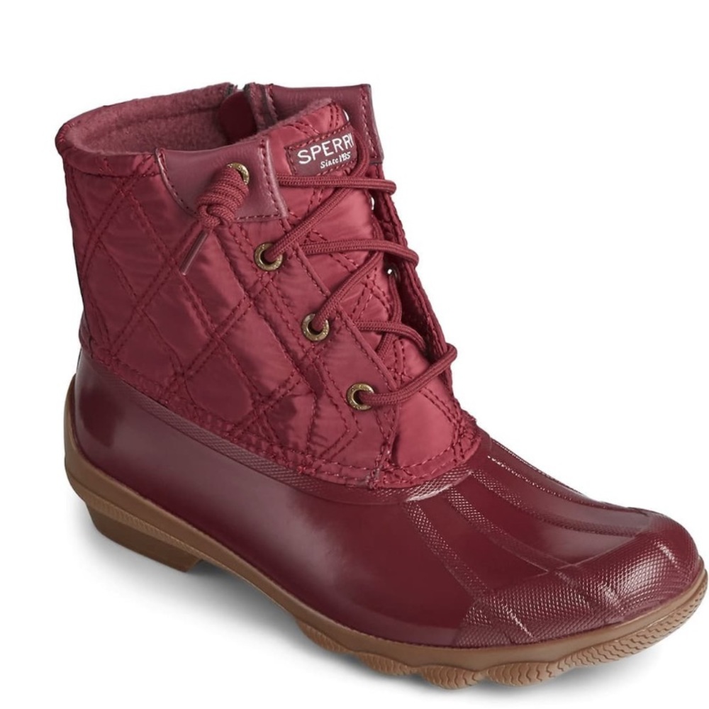 Sherry Saltwater Nylon Quilted Duck Boots